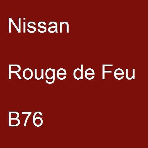 Nissan, Rouge de Feu, B76.